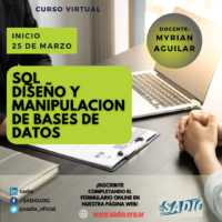 CURSO VIRTUAL – SQL, diseño y manipulación de base de datos.